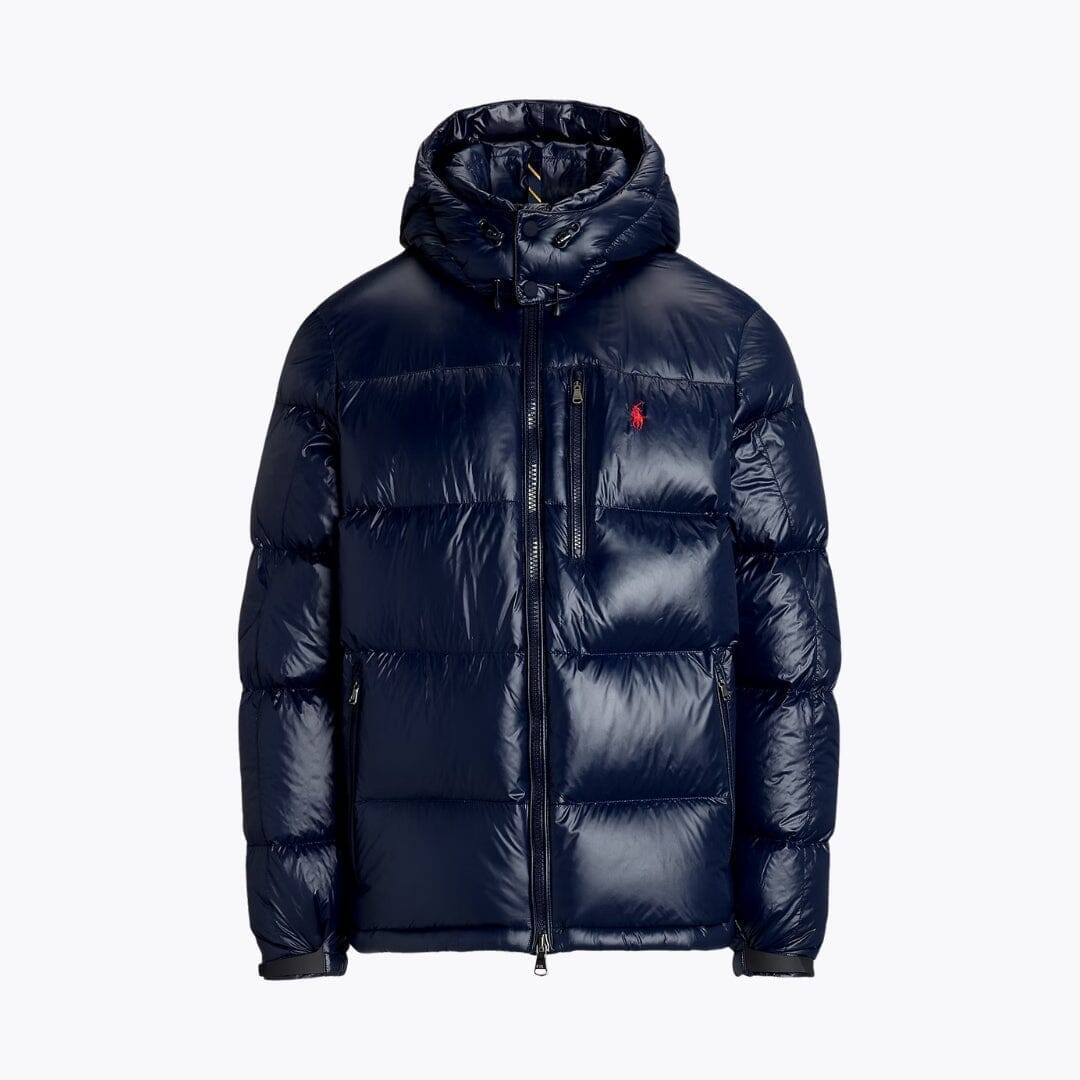 Ralph Lauren Gorham down jacket with a glossy finish
